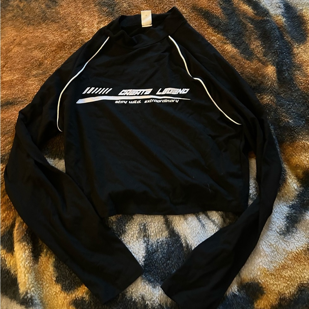 H&M Black Long Sleeve Kids Tee